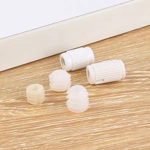 Pièce de connexion de meubles triple en un plastique en nylon tige en plastique de haute qualité roue <span class=keywords><strong>excentrique</strong></span> pièce intégrée - Product Image 4