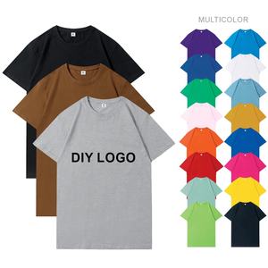 Vente en gros de t-shirts à col rond imprimés sur mesure 100% coton pour hommes Fourniture ODM directe de haute qualité pour l'été - Product Image 1