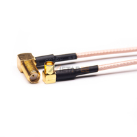 Câble coaxial SMA mâle vers MCX femelle RG316 RG147 à faible perte, rallonge 3 pieds (1m) 50 Ohm, adaptateurs RF