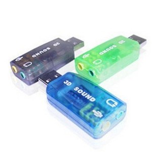 Tarjeta de sonido USB externa de 5.1 canales con entrada de micrófono, adaptador de audio estéreo para computadora portátil - Product Image 1