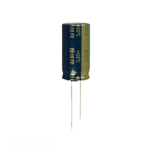 ตัวเก็บประจุ EEU-FC1V222 UF 2200 UF 20% 35V ตัวเก็บประจุ2200 UF แบบเจาะรู - Product Image 1
