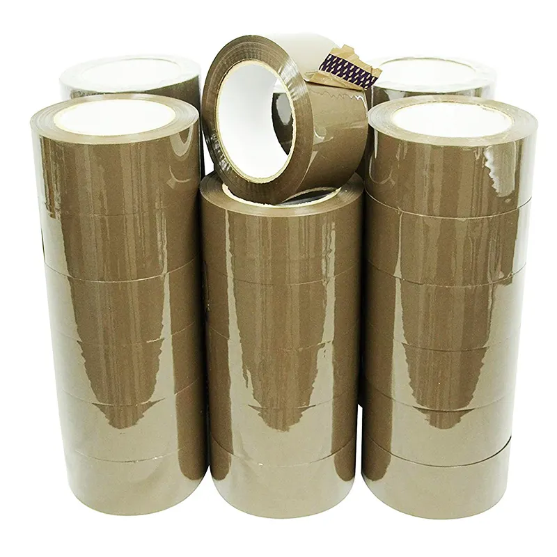 Opp Package Bopp Tan Plastic No Bubble Box Shipping Adhesive Brown Packing Tape