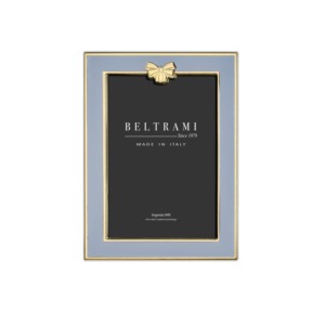 Beltrami Photo <b>Frame</b> <b>4x6</b> Gold Silver Plated Wood Back - Product Image 1