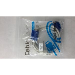 สาย VGA 1.5 ม. ชายต่อชาย ทองแดงปลอดออกซิเจน ป้องกันด้วยเส้นถัก สำหรับจอภาพ ความละเอียด 1080p - Product Image 3