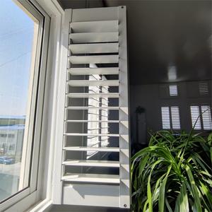 Trang trí nội thất dễ dàng cài đặt ánh sáng mặt trời ngăn chặn nhựa <span class=keywords><strong>plantation</strong></span> màn trập louver trồng cửa chớp cho văn phòng/khách sạn/phòng tắm - Product Image 6
