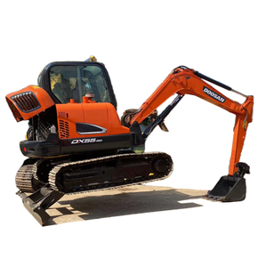 รถขุดไฮดรอลิกขนาดเล็กมือสอง Doosan DX55 6 ตัน เครื่องยนต์ Isuzu รุ่นปี 2022 สภาพดี ผ่านการทดสอบและตรวจสอบแล้ว พร้อมขาย - Product Image 1