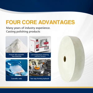RUIZUAN su misura specchio lucidatura pva spugna mola in carburo di silicio mola ruota di macinazione centerless - Product Image 6
