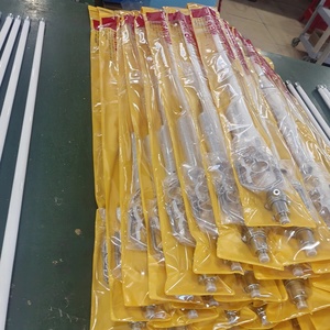 Antena de Estación Base Repetidora Omnidireccional de Fibra de Vidrio BF130VF VHF UHF de Doble Banda 136-174MHz 400-470MHz 3.5dBi con Conector N Hembra - Product Image 4
