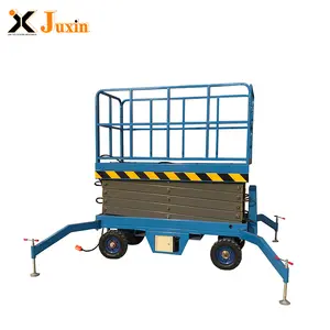 Factory Direct Price 6M 12M 14M Manlift Hydraulic Scaffolding Lift Electric Diesel Self Propelled Warehouse Scissor Lift