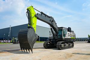 ZE550G 3m3 çin üst marka yeni en iyi fiyat 55ton paletli ekskavatör kazıcı sahip Motor Motor pompa şanzıman dişli düşük yakıt - Product Image 5