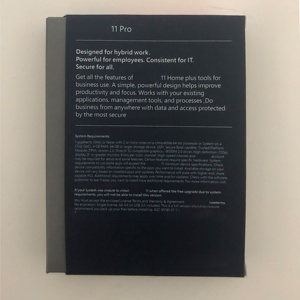 W 10-11 <span class=keywords><strong>Pro</strong></span> und Home FPP USB OEM 100% Globale Online-Aktivierung Brandneu und Original, Unterstützt Sprachanpassung - Product Image 4