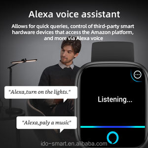 2025 yeni 1.83 inç Android IOS IP68 su geçirmez spor Fitness kalp hızı uyku Tracker İzle silikon akıllı Reloj spor müzik - Product Image 3