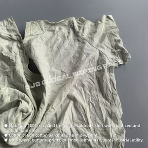 Trapos Industriales de Camisa de 20 kg, 100% Algodón, Color Claro, para Limpieza de Aceite y Agua (10kg, 20kg, 25kg) - Product Image 4