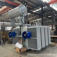 Transformateurs de puissance triphasés 200 KVA, 350 KVA, 450 KVA 50 Hz du fabricant, incluant des modèles 13,8 KV et 33 KV, offrant une économie d'énergie