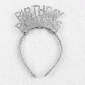 <b>Princess</b> Birthday Party Headbands-Many Colors Plastic & Fabric One Size Fits All for Kids Celebration Decorations - Product Image 2