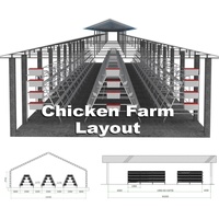 Prix de gros usine Équipement d'élevage avicole Cage à poules pondeuses de type A à 3/4 niveaux et 4/5 portes
