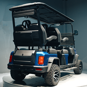 Véhicule utilitaire <span class=keywords><strong>électrique</strong></span> tout-terrain 2 places homologué pour la route, type Club Car, pour la vente en gros - Product Image 4