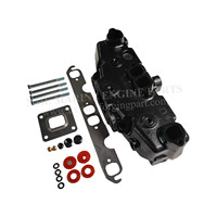 Colector de escape de junta seca Mercruiser V8 5.7L XME 5735, colector de escape V8 para 865735A02