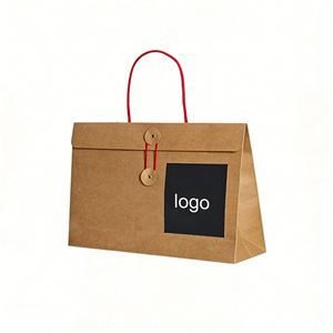 Manufacturer Custom-size Kraft Paper Rope sealed Jewelry Envelope Printed Cardboard Box Packaging High-quality Paper <b>Bag</b> - Product Image 2