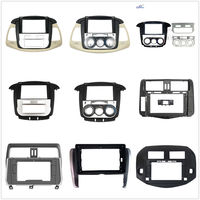 Ai Jia Mobil Radio Android DVD Dash Board Kawat Harness Kabel Canbus Bingkai untuk 2003-2008 TOYOTA LAND CRUISER 100 MANUAL AC 9 Inci