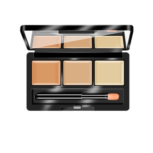 Paleta corretiva de cobertura total do rosto, paleta de maquiagem de beleza, alta definição, matte, corretivo - Product Image 4