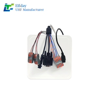 Lector de Tarjetas RFID de Plástico, Impermeable, de Largo Alcance, Protocolo ISO 18000-6C, Compatible con Múltiples Sistemas Operativos, para Control de Acceso en Estacionamientos