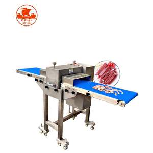 Fresh <b>Meat</b> Horizontal <b>Slicer</b> Fresh Beef Pork <b>Meat</b> Breast Jerky <b>Slicer</b> 40CM Width Belt Flake Pork <b>Meat</b> Cutting Slicing Machine - Product Image 3