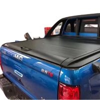 Couverture de benne manuelle enroulable en aluminium étanche, anti-poussière et verrouillable pour GMC Silverado