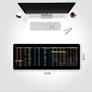 Tapis de souris pour clavier Windows 11 avec raccourcis clavier, tapis de bureau pour souris, tapis de souris pour le <span class=keywords><strong>travail</strong></span> et le bureau - Product Image 1