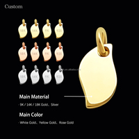 Bijoux en or massif jaune véritable 14K fermoirs étoiles personnalisés pour bracelets et colliers crochets et accessoires de fermeture de chaîne