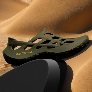 Zuecos de Jardín Ligeros para Hombre, Cobertura Completa del Pie, Superficie Fácil de Limpiar, Suela Antideslizante, Uso Doméstico, Tallas 39-47 EU, Secado Rápido - Product Image 2