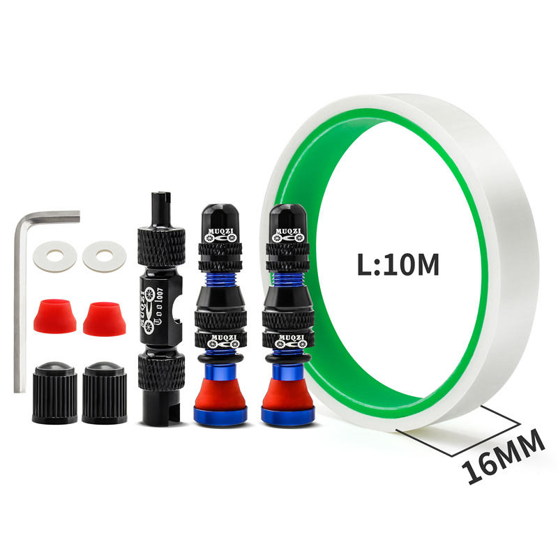 Valve bleue 40mm + ruban adhésif 16mm + outil