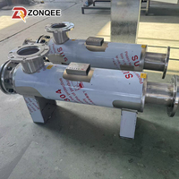 Chauffe-tuyau de démarrage de gaz de process ATEX 1200 kW 690 V pour préchauffage de gaz de four à coke dans un projet COG-LNG de 40 000 Nm³/h