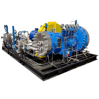 Compresseur à diaphragme pour acétylène C2H2 de haute qualité et haute productivité, entrée 12,7 bars, sortie 240 bars, débit 800 Nm3/h