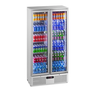 Réfrigérateur commercial de haute qualité, réfrigérateur à double porte, <span class=keywords><strong>congélateur</strong></span> vertical, réfrigérateur à boissons - Product Image 1