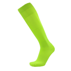 HEHE hommes femmes <span class=keywords><strong>chaussettes</strong></span> de Football de sport personnalisées couleur Pure Football professionnel respirant genou-haut entraînement de course bas longs - Product Image 4