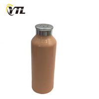 Pot de shampoing sec de 120ml, 180ml, 200ml, emballage de poudre pour tapis, poudre en aluminium avec couvercle avec tamis