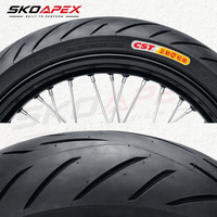 Oferta Especial: Juego de Llantas Supermoto 17x2.5 17x3.5 para Sur-Ron Ultra Bee, Frenos para Motocicleta Eléctrica Todoterreno
