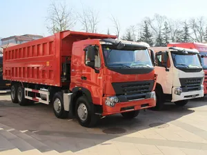 Used Truck HOWO Truck Heavy Duty Diesel Mining Dump Truck 8*4 With Powerful Engine