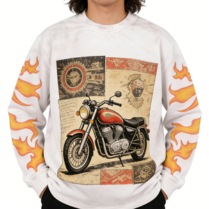 男士短袖 100% 棉 T 恤 300 克 纯色 高街环保速干丝网印花刺绣 MSYO 品牌 - Product Image 4