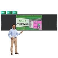 Интерактивная доска EIBOARD OEM ODM K12 для классов, 75 дюймов, Smart Nano, с сенсорным экраном 4K IR, 146 дюймов, выдвижная боковая панель
