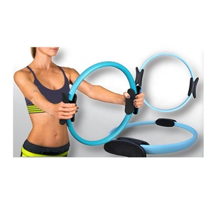 Offre Spéciale : Ensemble d'anneaux de Pilates, accessoires de fitness, ballon de yoga en paille <span class=keywords><strong>et</strong></span> bande de résistance pour l'entraînement - Product Image 2