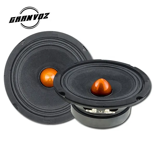 200W Aluminum Bullet 23OZ 1.5 Inch KVC High Quality Midrange Car Speakers 6.5 inches Speaker For Car Audio Sound System