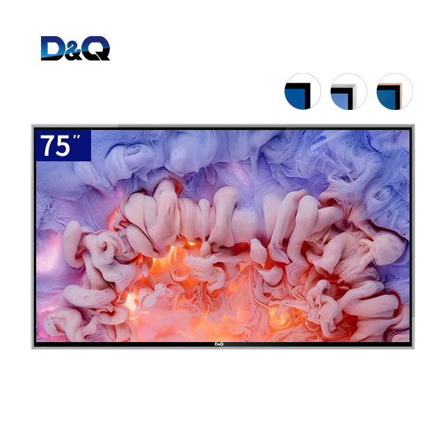 Оптовая Продажа Большой размер плоский экран 75 дюймов качество smart 4 к led ТВ Телевизор