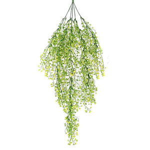 <span class=keywords><strong>Lierre</strong></span> Artificielle <span class=keywords><strong>Feuille</strong></span> De Saule Ornements Suspendus Simulation Fleur Vigne Tenture Ornements Longues Cloches De Saule - Product Image 5