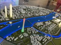 Maquetas Arquitectónicas a Escala para Planificación Urbana - Diseño de Modelo 3D con Iluminación LED, Plástico ABS, Estilo Moderno