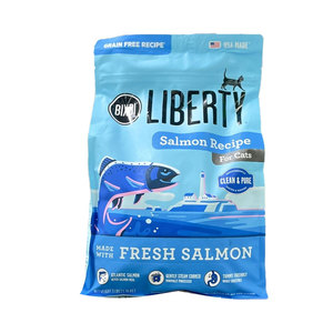 Folha De Alumínio Impresso Personalizado Nylon Dog Treat Pet Cat Food Receita De Salmão Embalagem Saco De Folha De Alumínio Sacos De Plástico com Zipper
