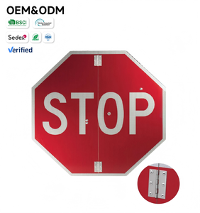 لافتات مرور قابلة للطي بتصميم مخصص وعاكسة للضوء، لافتات مرور قابلة للطي مخصصة للبيع - Product Image 1