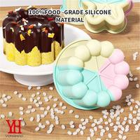 Moule en silicone professionnel pour gâteau mousse 3D romantique, de qualité alimentaire, antiadhésif, résistant à la chaleur, compatible four, forme carrée creuse, vente en gros