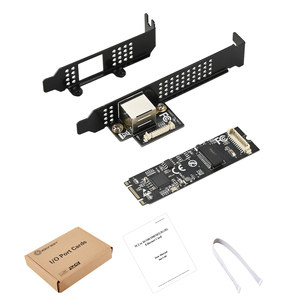 Adaptador Ethernet Interno NGFF M.2 de 5 Gbps, Tarjeta de Red de Doble Canal Compatible con 10/100/1000M/2.5G para Juegos de Escritorio - Product Image 6